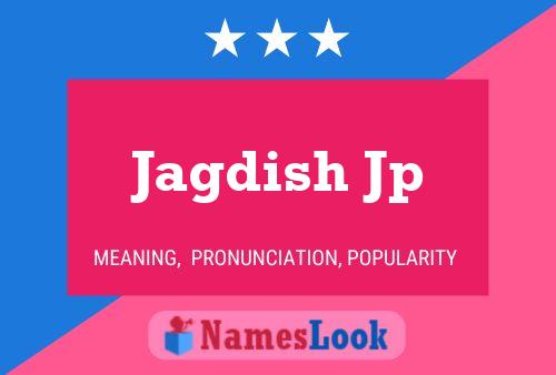 Jagdish Jp 名字海报