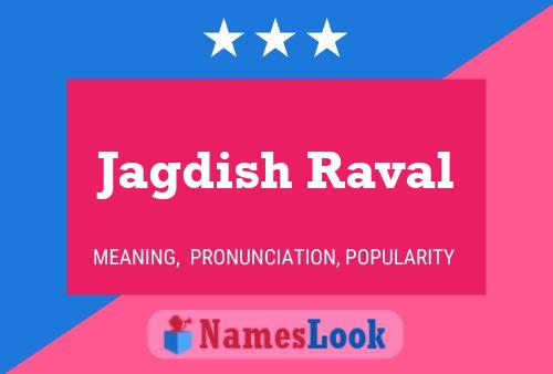 Jagdish Raval 名字海报