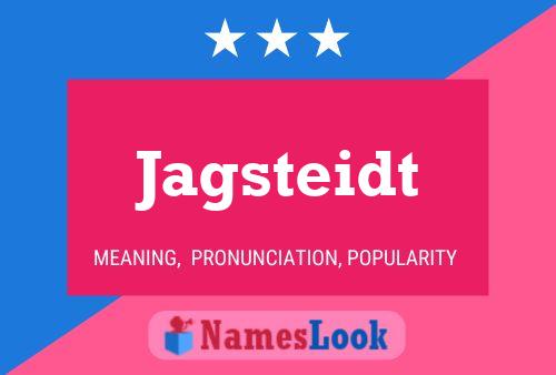 Jagsteidt 名字海报