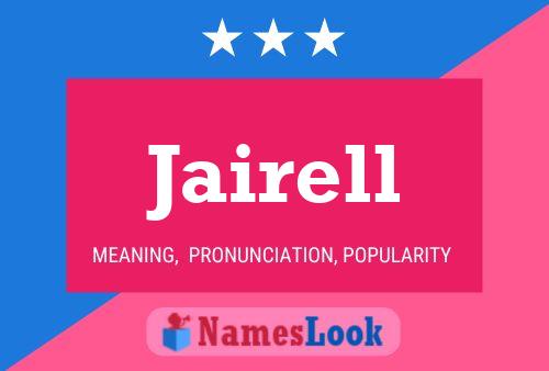 Jairell 名字海报