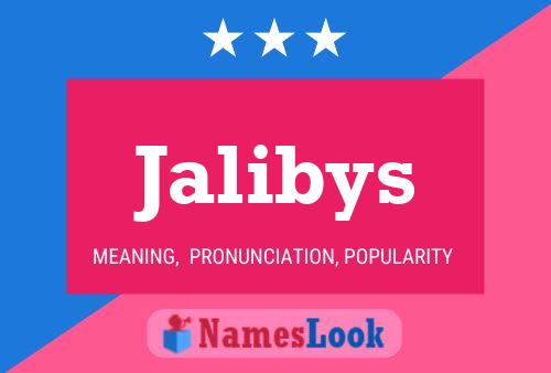 Jalibys 名字海报