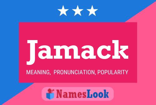 Jamack 名字海报