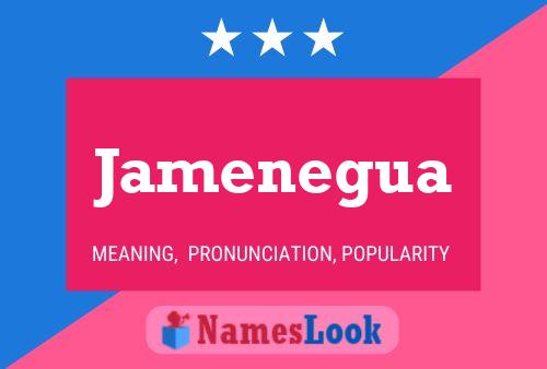 Jamenegua 名字海报