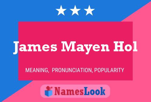 James Mayen Hol 名字海报