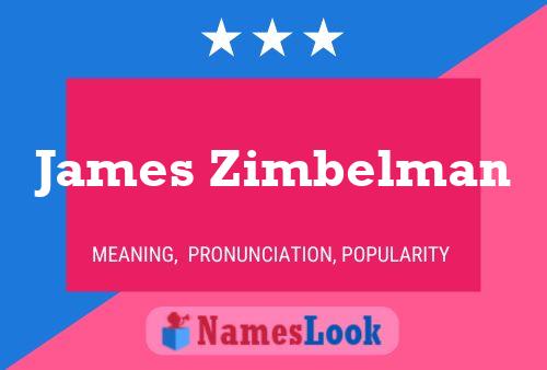 James Zimbelman 名字海报