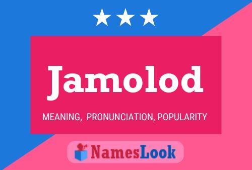 Jamolod 名字海报