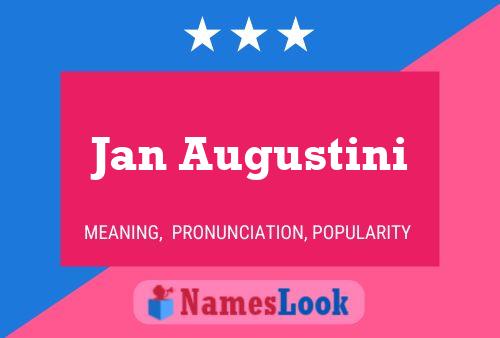 Jan Augustini 名字海报