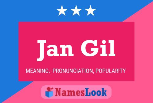 Jan Gil 名字海报