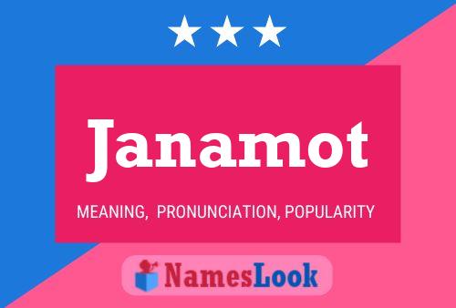 Janamot 名字海报