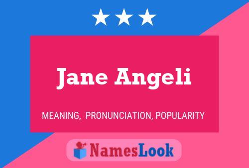 Jane Angeli 名字海报