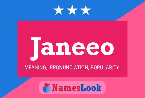 Janeeo 名字海报