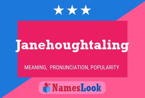 Janehoughtaling 名字海报