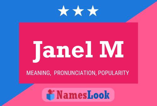 Janel M 名字海报