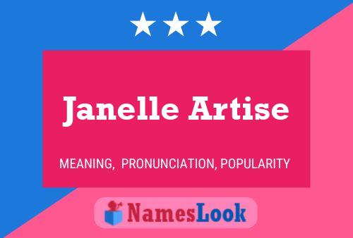 Janelle Artise 名字海报