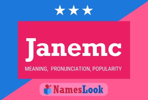 Janemc 名字海报