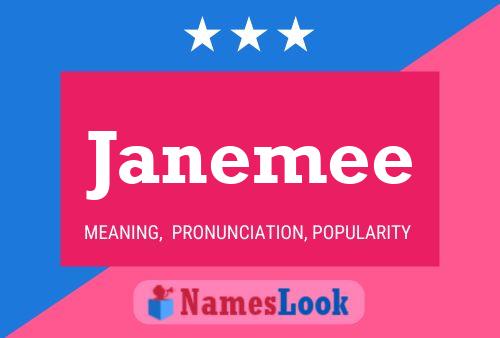 Janemee 名字海报