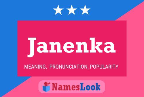 Janenka 名字海报