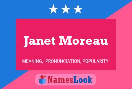 Janet Moreau 名字海报