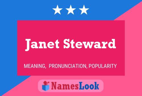 Janet Steward 名字海报