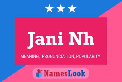 Jani Nh 名字海报