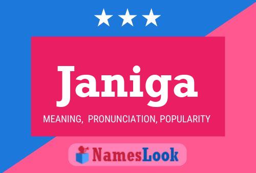 Janiga 名字海报