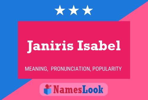 Janiris Isabel 名字海报