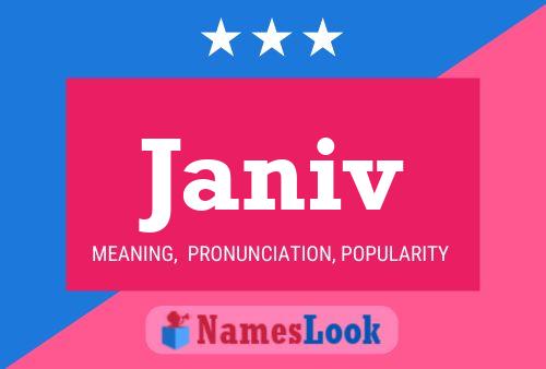 Janiv 名字海报