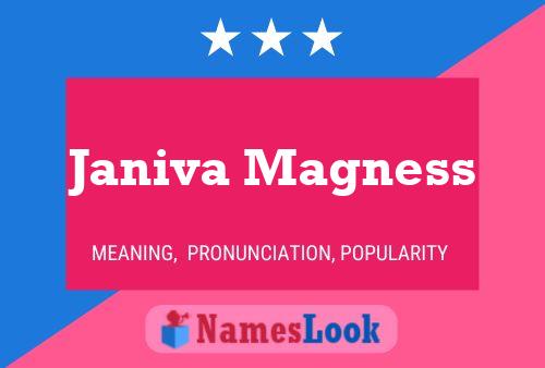 Janiva Magness 名字海报