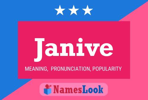 Janive 名字海报