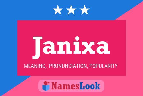 Janixa 名字海报