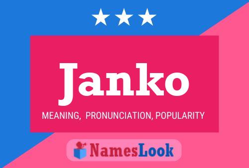 Janko 名字海报