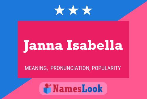 Janna Isabella 名字海报