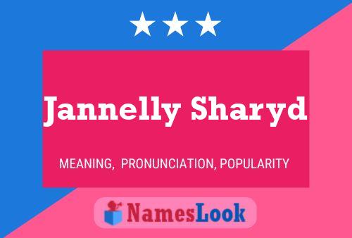 Jannelly Sharyd 名字海报