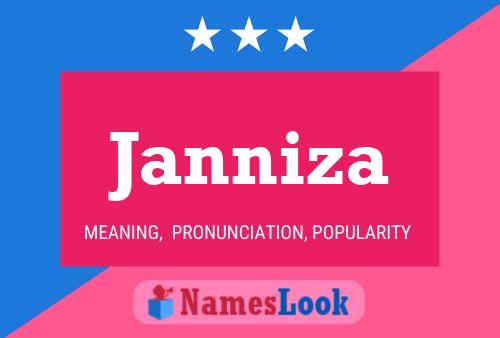 Janniza 名字海报