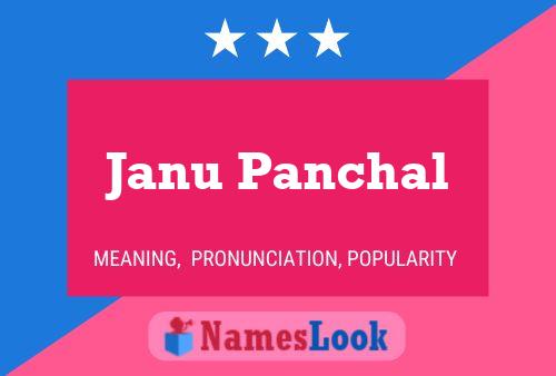 Janu Panchal 名字海报