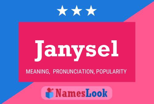 Janysel 名字海报