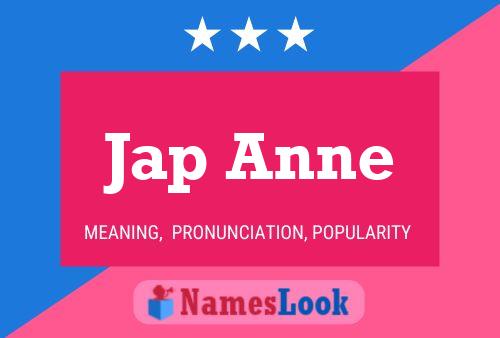 Jap Anne 名字海报