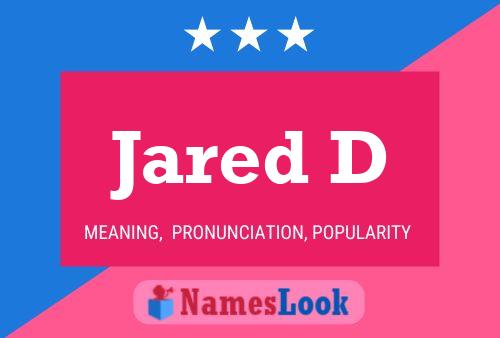 Jared D 名字海报