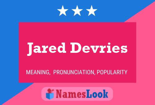 Jared Devries 名字海报