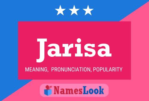 Jarisa 名字海报