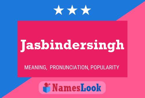 Jasbindersingh 名字海报