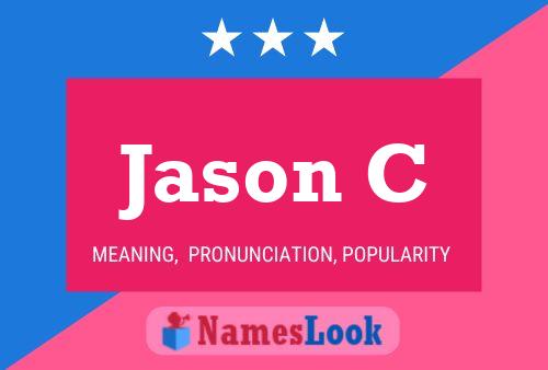 Jason C 名字海报