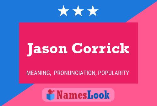 Jason Corrick 名字海报