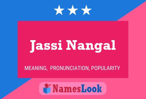 Jassi Nangal 名字海报