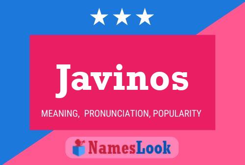 Javinos 名字海报