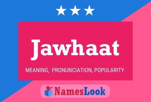 Jawhaat 名字海报