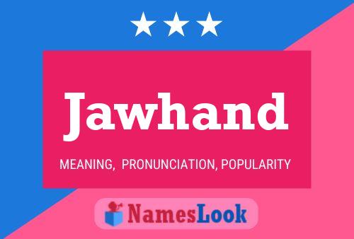 Jawhand 名字海报