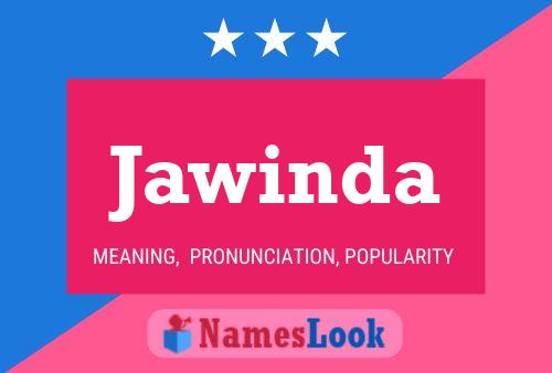 Jawinda 名字海报