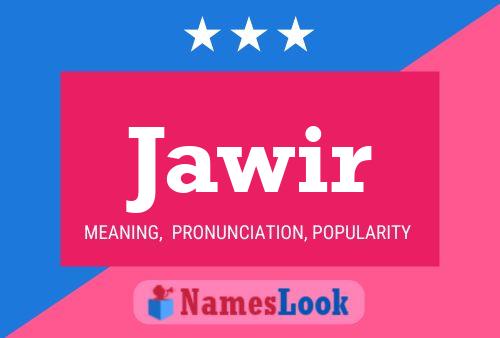 Jawir 名字海报