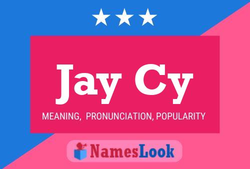 Jay Cy 名字海报